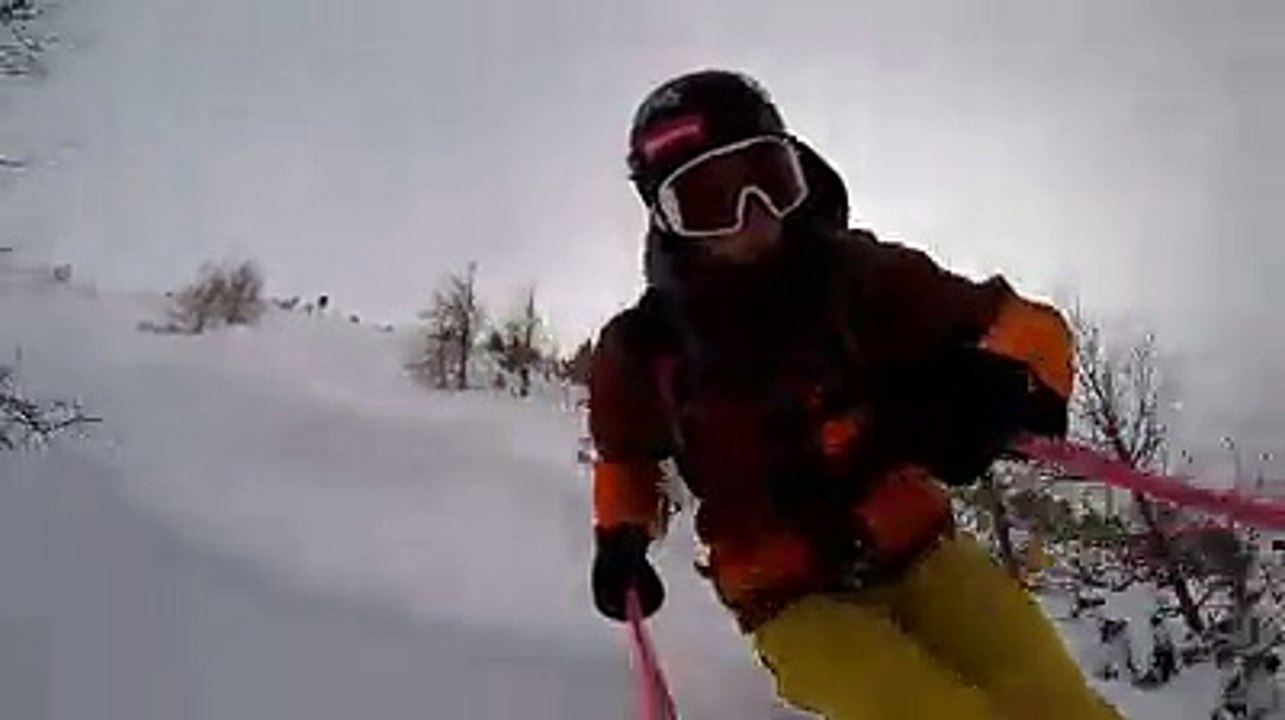 1- Attention : la plus grande prudence est requise, le risque d'avalanche est élevé dans les Alpes