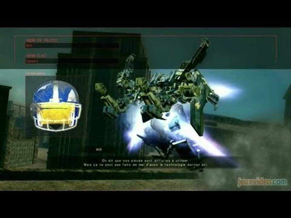 Gaming live Armored Core : Verdict Day Mon Mech à moi PS3