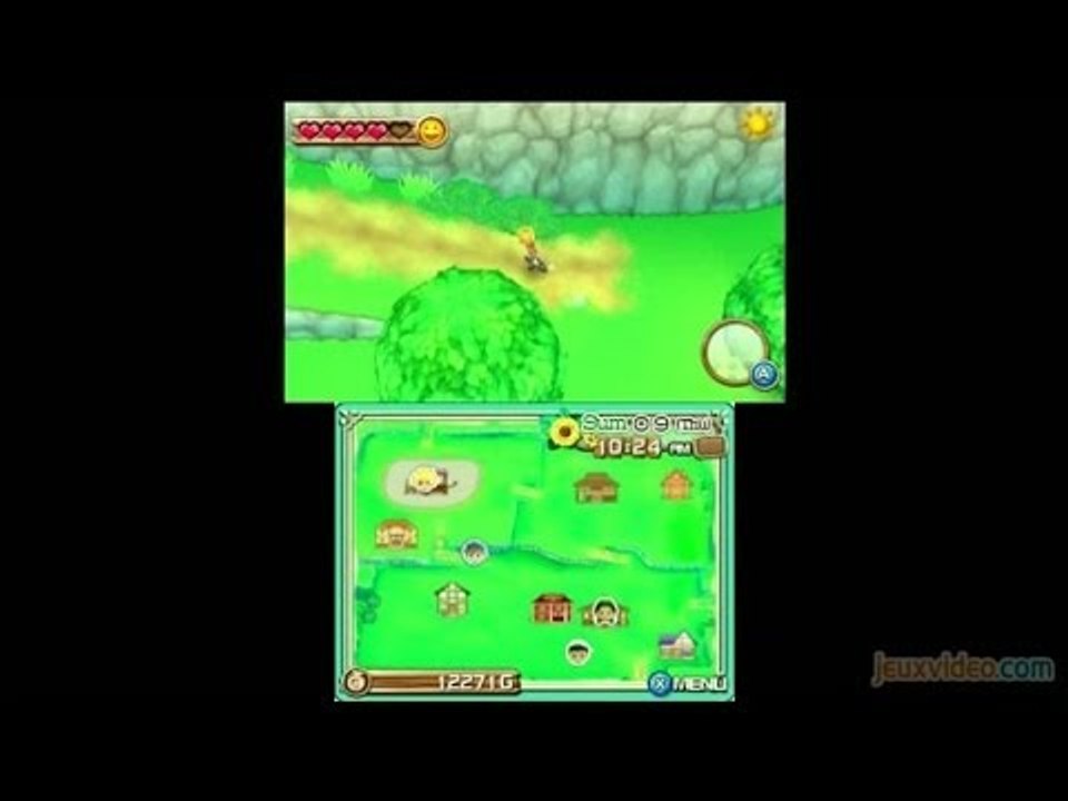 Gaming live Harvest Moon 3D : A New Beginning On récolte ce que l'on sème 3DS