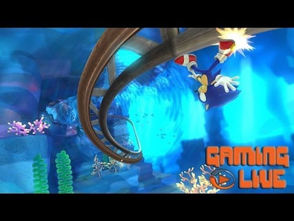 Gaming live Sonic Lost World Un Sonic qui sait varier les plaisirs WiiU