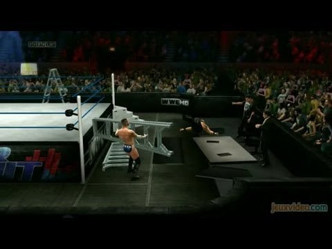 Gaming live WWE 2K14 Attaque d'échelles et brise-dos 360 PS3