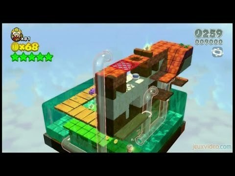 Gaming live Super Mario 3D World 2/3 : Des étoiles dans les yeux (WiiU)