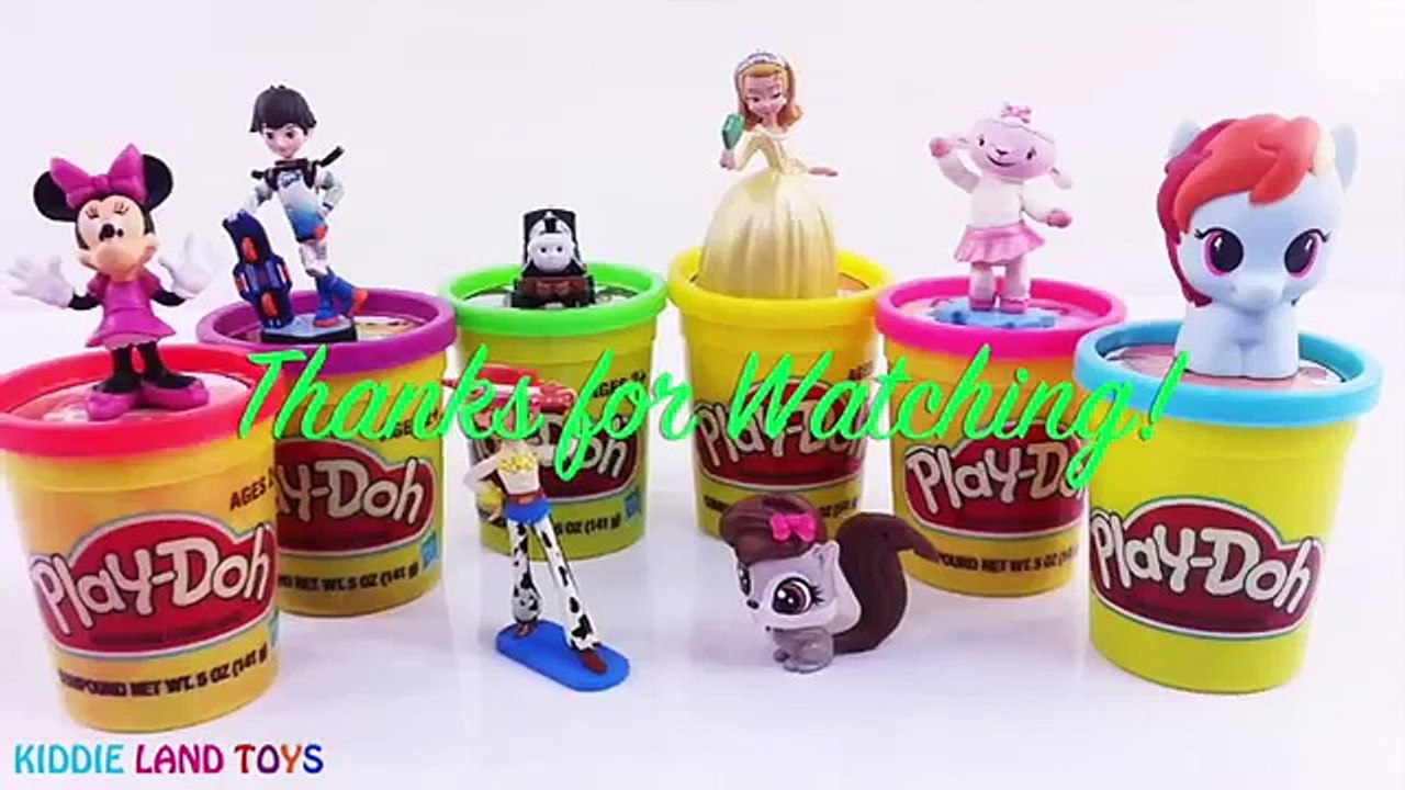 Learn Colors Fuli Molly Izzy Anna Wallykazam Play-Doh Dippin Dots Surprise Eggs Tubs Episodes