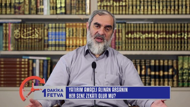 293) Yatırım amaçlı alınan arsanın her sene zekatı olur mu?/Birfetva - Nureddin YILDIZ