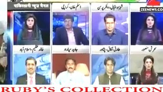 Shocking Video Indian Media Angry On Pakistani Media Report Against India