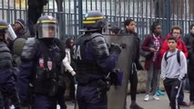Parisian high schools blocked by young people protesting against police violence