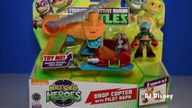 Teenage Mutant Ninja Turtles Half-Shell Heroes Drop Copter with Pilot Raph from Playmates