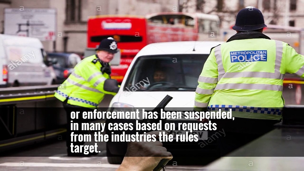 And it has set up barriers to enact any new regulations — such as a requirement