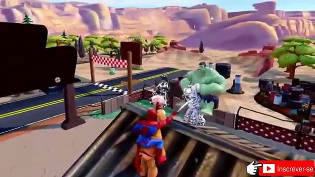 Homem Aranha Desenho Animado Em Portugues Hulk Sam Flynn Tron legacy Super-heróis Diversão