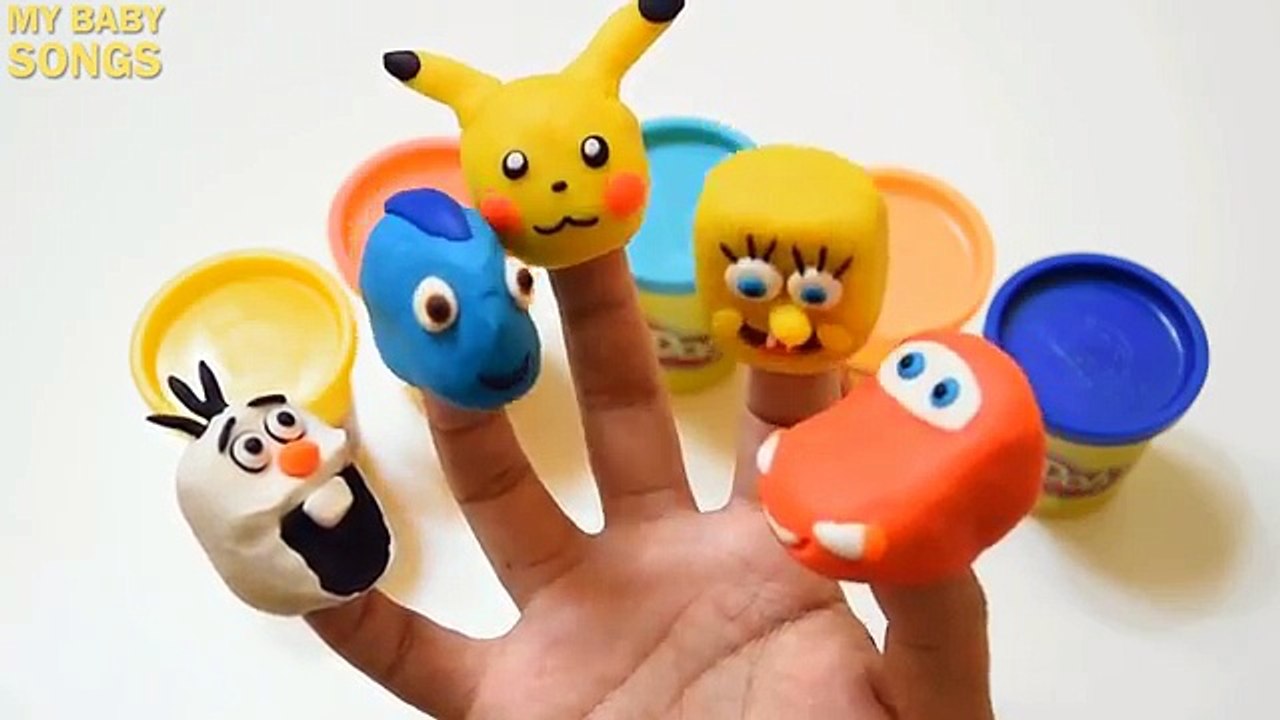 Five Little Mickey Mouse Clubhouse Baby Friends Jumping on the Bed