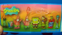 SPONGEBOB Nickelodeon Spongebob Squarepants Surprise Eggs Toys Video