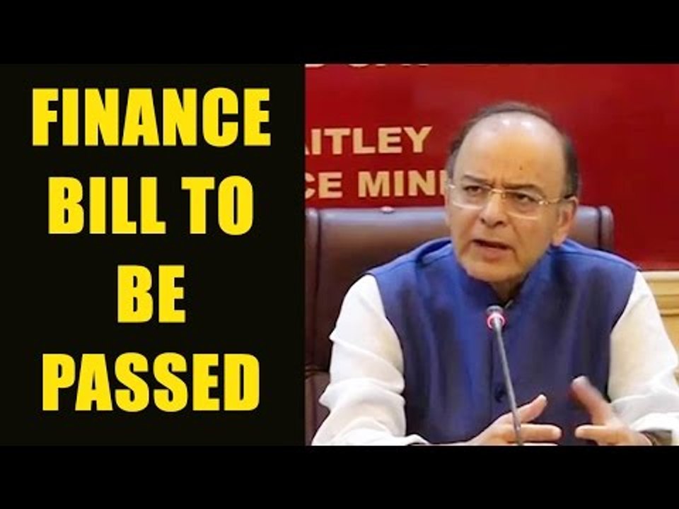 Arun Jaitley says, Finance bill to be passed before March 31: Watch video | Oneindia News