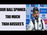 Virat Kohli feels Indian spinner turned ball too much, Watch video | Oneindia News
