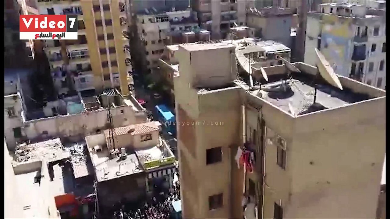 بالفيديو .. تجمهر الاهالى امام مديرية التموين ا...