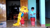 Ku Bo Đẹp Trai - Đánh Trống Múa Lân Sư Rồng Nhí 2017 Hay Nhất - lion dance drumming for kids in Viet nam