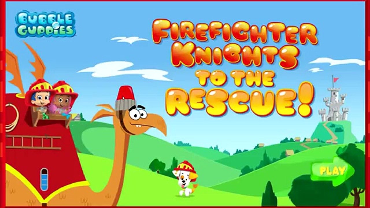 Bubble Guppies - Firefighter Knight To The Rescue - Nick Jr Games Videos For Kids
