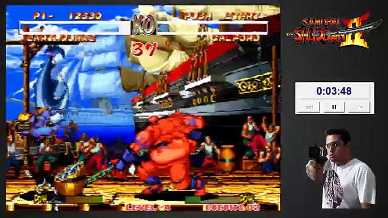 SAMURAI SHODOWN 2 - ARCADE - 7 MINUTOS DE JOGO