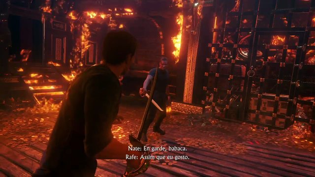 Uncharted 4: A Thief’s End - Nathan Drake Vs Rafe Adler - PS4