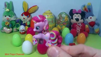 20 Surprise Eggs Frozen Cars 2 Lightning McQueen My Little Pony Sofia The First Oua Surpriza