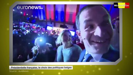 Présidentielle française, le choix des politiques belges