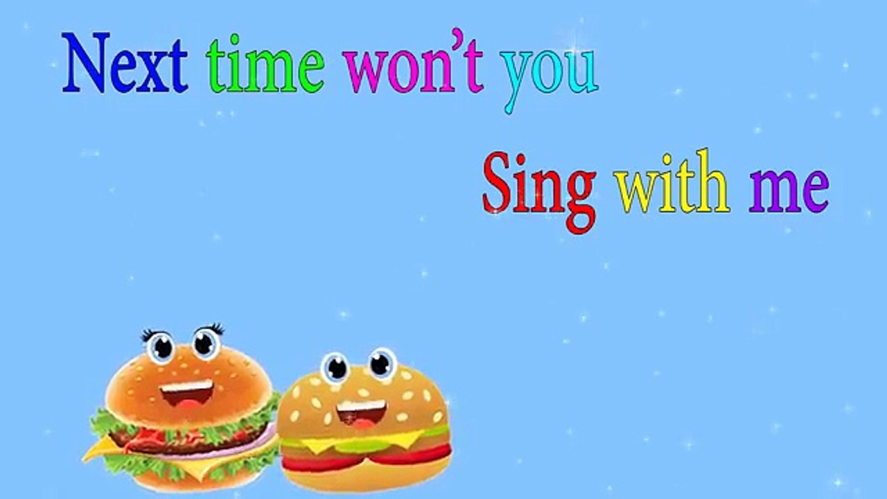 ABC Song Hamburger Alphabet song for kids Baby song nursery rhymes Видео Dailymotion