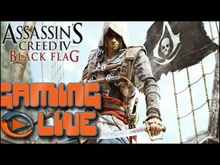 Скачать видео: Gaming Live PS4 - Assassin's Creed IV : Black Flag - 2/3 : les activités secondaires