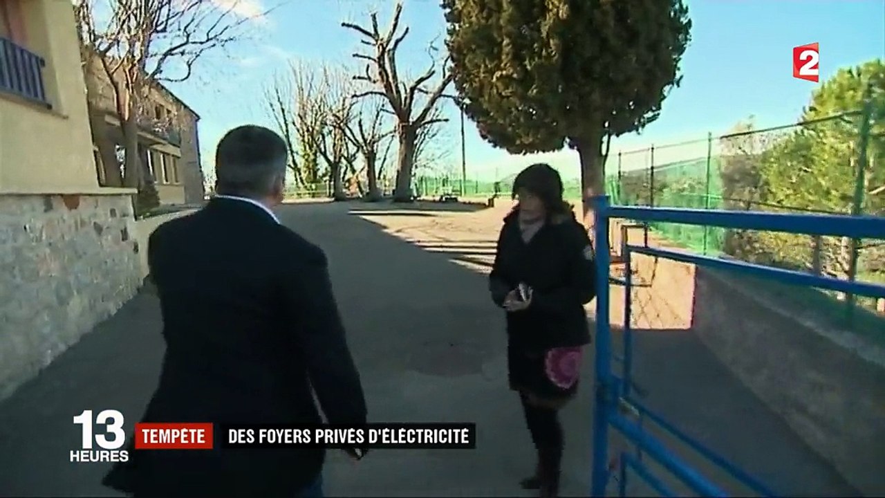 Tempête : des foyers privés d'électricité