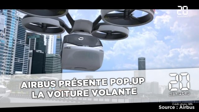 Salon automobile : Airbus présente Pop.Up, sa voiture volante
