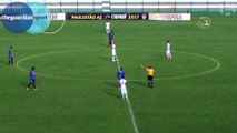 Brazilian footballer scores direct from kick-off in league match