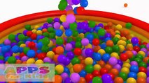 Learn to Count Numbers 1 to 10 with Eggs Surprise 123 and Surprire 3D Color Ball Show for