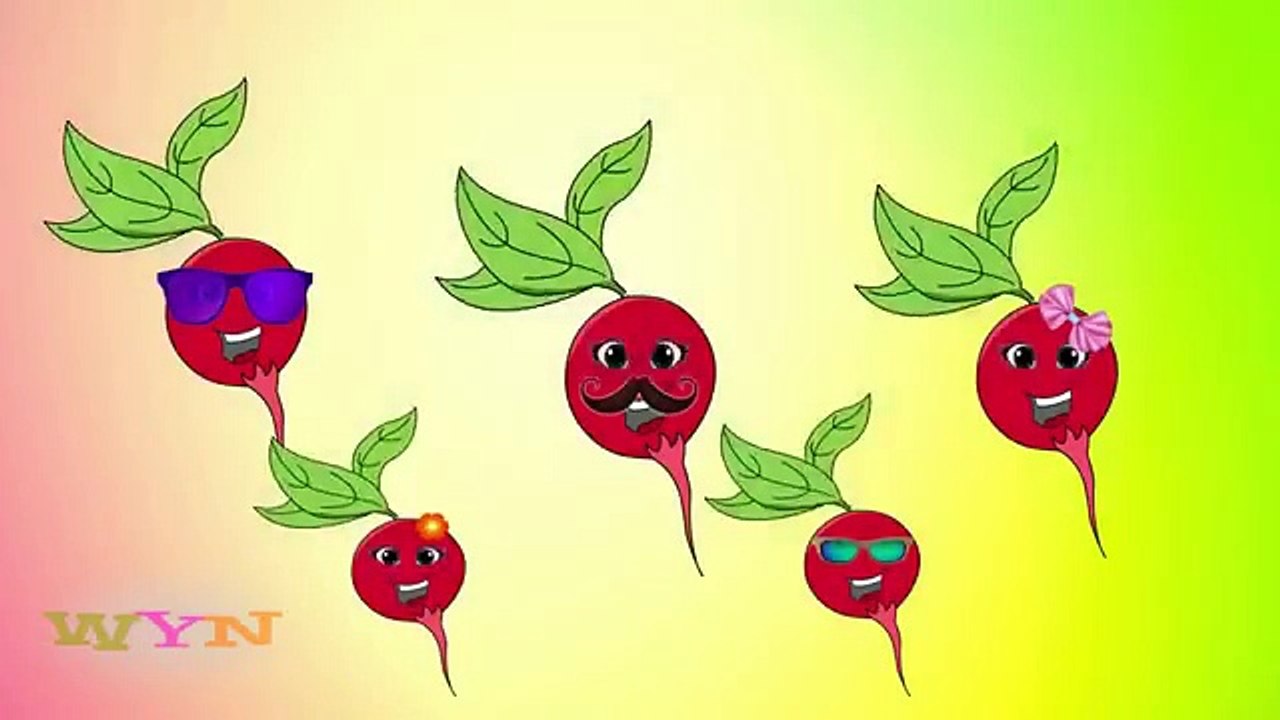 Nursery Rhymes Songs | Crabs-Super Why- Green chilli -Radish Family Finger Songs | The Fin