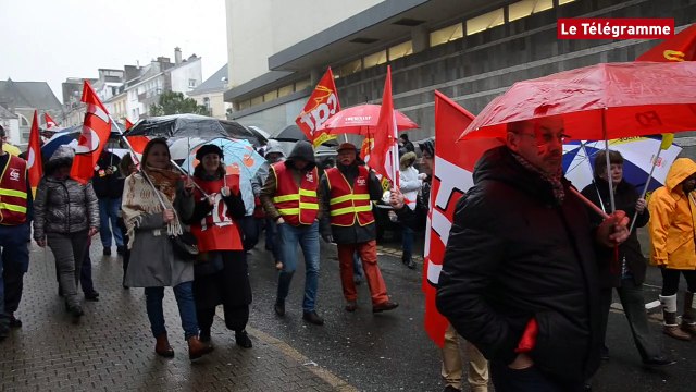 Vannes. Faible mobilisation à la manifestation du santé-social