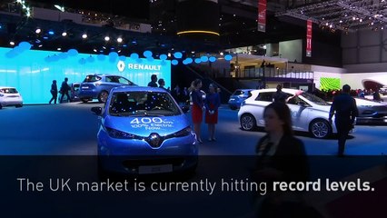 New cars rolled out at the Geneva Motor Show