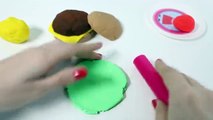 Play@Home Kitchen Microwave Oven Toy Food Play Doh Food Burgerキッチン 電子 Horno Microondas
