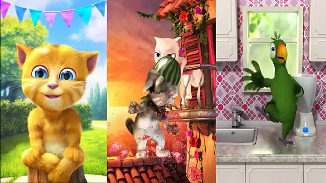 Talking Tom and Friends Johny Johny yes Papa Compilation For kids