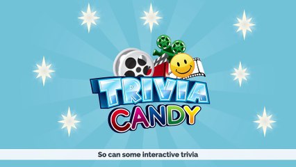 Trivia Candy Cartoon - Movie Night - World Patent Marketing