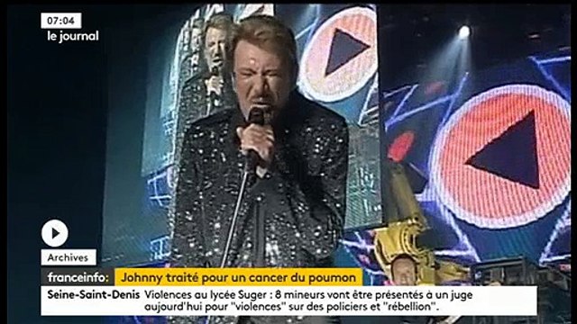 Johnny Hallyday confirme pour la première fois se battre contre des cellules cancéreuses