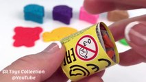Learning Colours Video for Children Play-Doh Ice Cream with Cookie Cutters Fun and Creative for