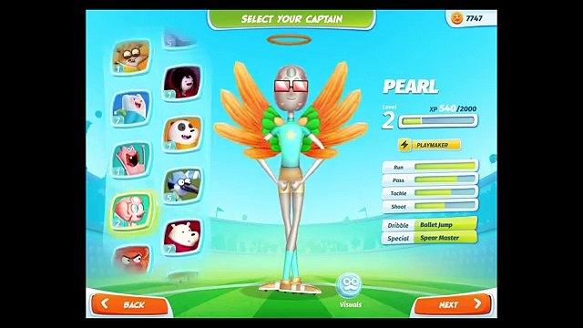 Cartoon Network Superstar Soccer Goal - Panda Bear vs Ice Bear - iOS / Android