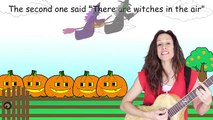 5 Little Pumpkins Sitting on a Gate Childrens Song | Halloween Lyrics | Counting | Patty Shukla