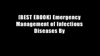 [BEST EBOOK] Emergency Management of Infectious Diseases By