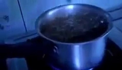 What happened when boil the coke