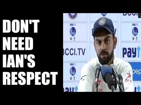 Virat Kohli replies on Ian Healy's 'Respect' jibe, Watch video | Oneindia News