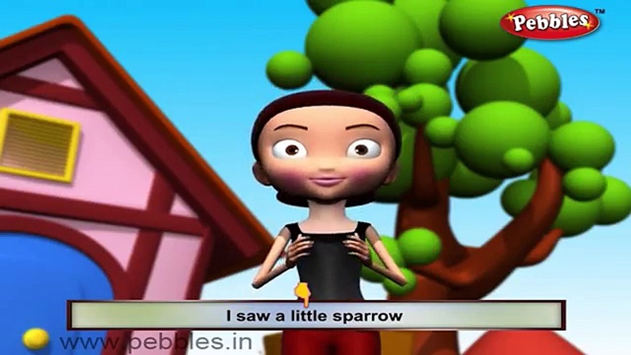 Pavo real de Aves Rima de cuarto de niños de Aves | Rimas | canciones infantiles Para Niños | canciones infantiles 3D Ani