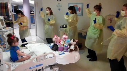 Nurses Do The ‘Hokey Pokey’ With Adorable Young Patient