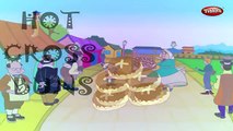 Karaoke: Hot Cross Buns, Canciones Con Letras De Dibujos Animados/De Animación Rimas Para Niños