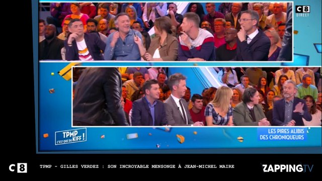 TPMP - Gilles Verdez : Son incroyable mensonge à Jean-Michel Maire