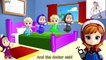 Five Little Masha Jumping on the Bed | Five Little Monkeys Jumping on the Bed Nursery Rhym