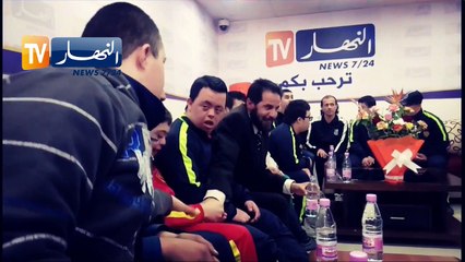 أول فريق لكرة القدم خاص بمرضى تريزوميا في الجزائر