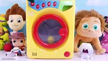 Teen Titans Go Secret Life of Pets Toy Story Magic Washing Machine Playdoh Toy Surprise Eggs